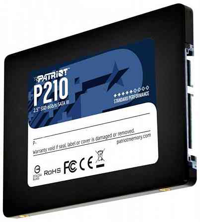 Накопичувач SSD 1TB Patriot P210 2.5" SATAIII TLC (P210S1TB25) 2.5" Харків