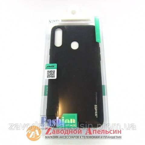 Samsung A20s A207 захисний чохол SMtt black Одеса - фото 3