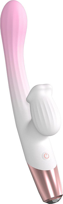 Вибратор-кролик 3 в 1 с функцией нагрева Dual Action Heating Vibe Sex Aura Киев - изображение 8
