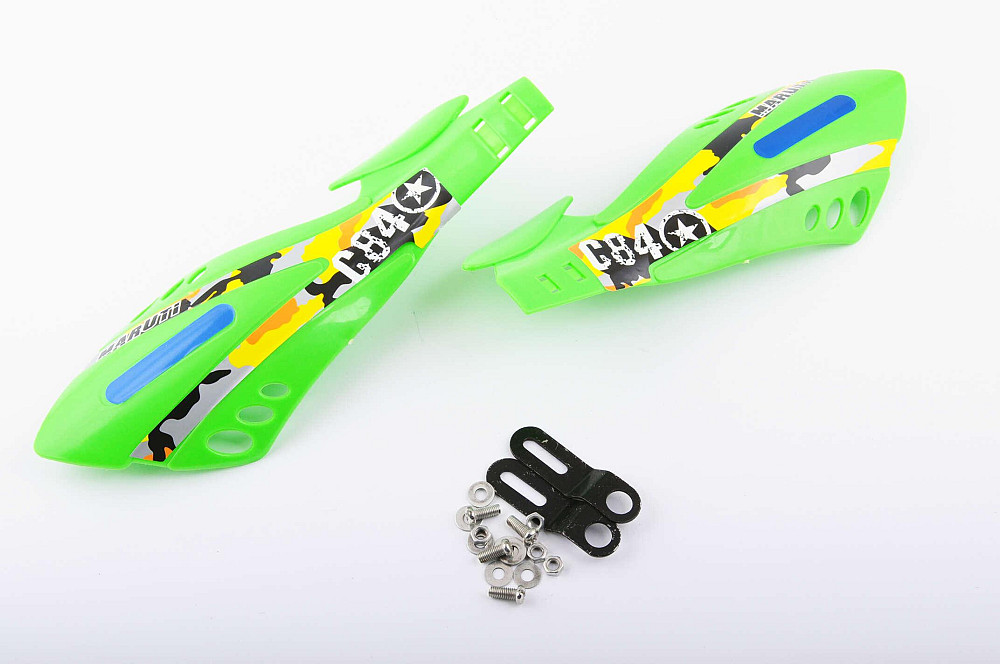 Захист рук на кермо (mod:4, GLOVES, зелені) XJB Київ - фото 1