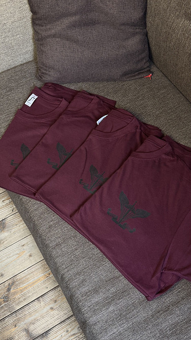 Футболка ДШВ «Всегда первые» (марун, с эмблемой) Черновцы - изображение 6