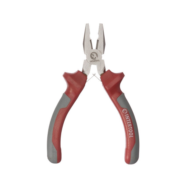 Плоскогубці 115 мм, прецизійні, комбіновані рукоятки INTERTOOL NT-0101 Київ - фото 3