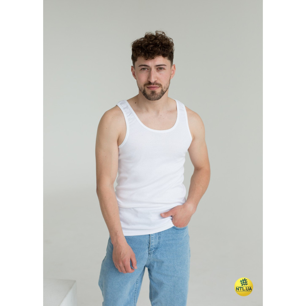 Майка чоловіча 100% - бавовна Наталюкс 21-1103 XL Київ - фото 3