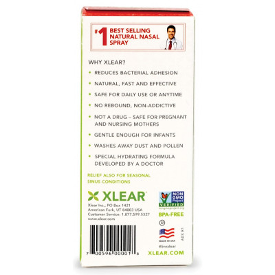 Мінерали Xlear Натуральний сольовий назальний спрей з ксилітом 22 мл (700596100015) Вінниця - фото 5