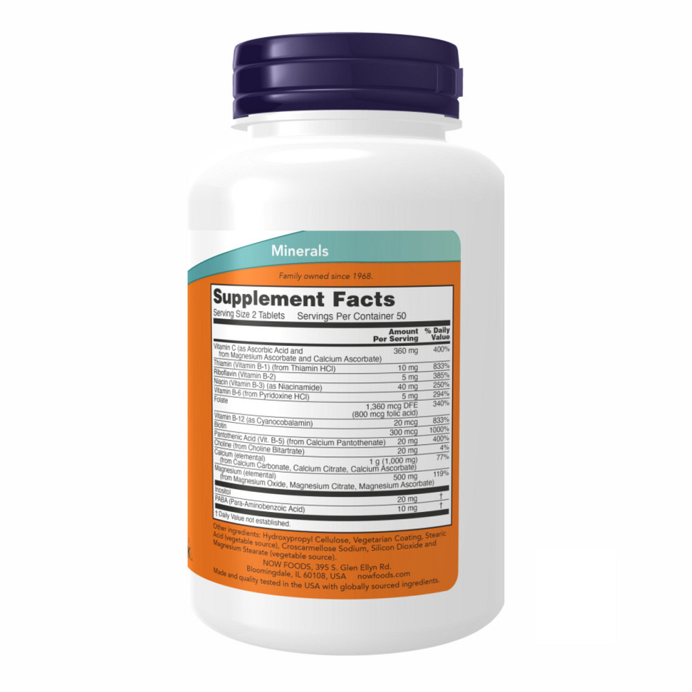 Кальцій і магній Now Food Cal-Mag Stress 100 таб Київ - фото 2