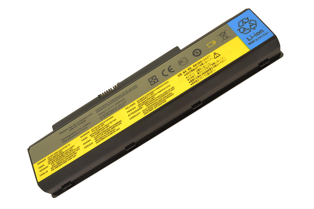 Аккумулятор для ноутбука Lenovo-IBM 121TL070A IdeaPad Y510 11.1V Black 5200mAh OEM Вінниця - фото 2