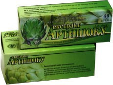 Екстракт артишоку 0.25 г №80 Київ - фото 1