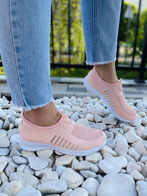 Fashion Жіночі сліпони рожеві FASHION 308-307 весна-літо / Мокасини сітка літні р. 39 Коломия - фото 2