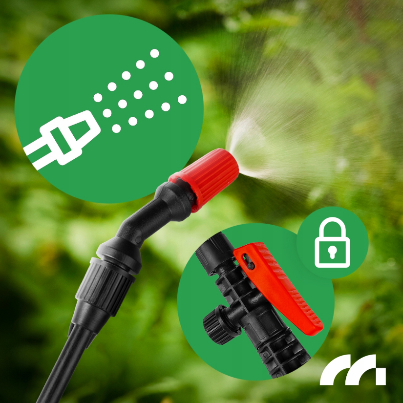 Опрыскиватель садовый 8л 93см Maltec (Польша) Киев - изображение 9