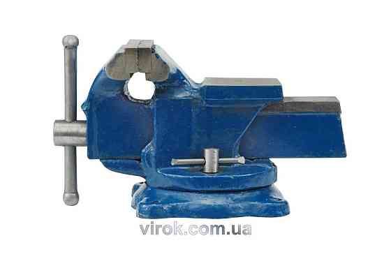 Лещата слюсарні обертові з наковальнею VOREL, 100мм [1] Одеса