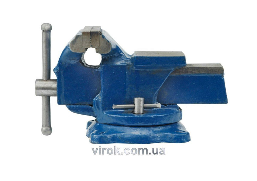 Лещата слюсарні обертові з наковальнею VOREL, 100мм [1] Одеса - фото 1