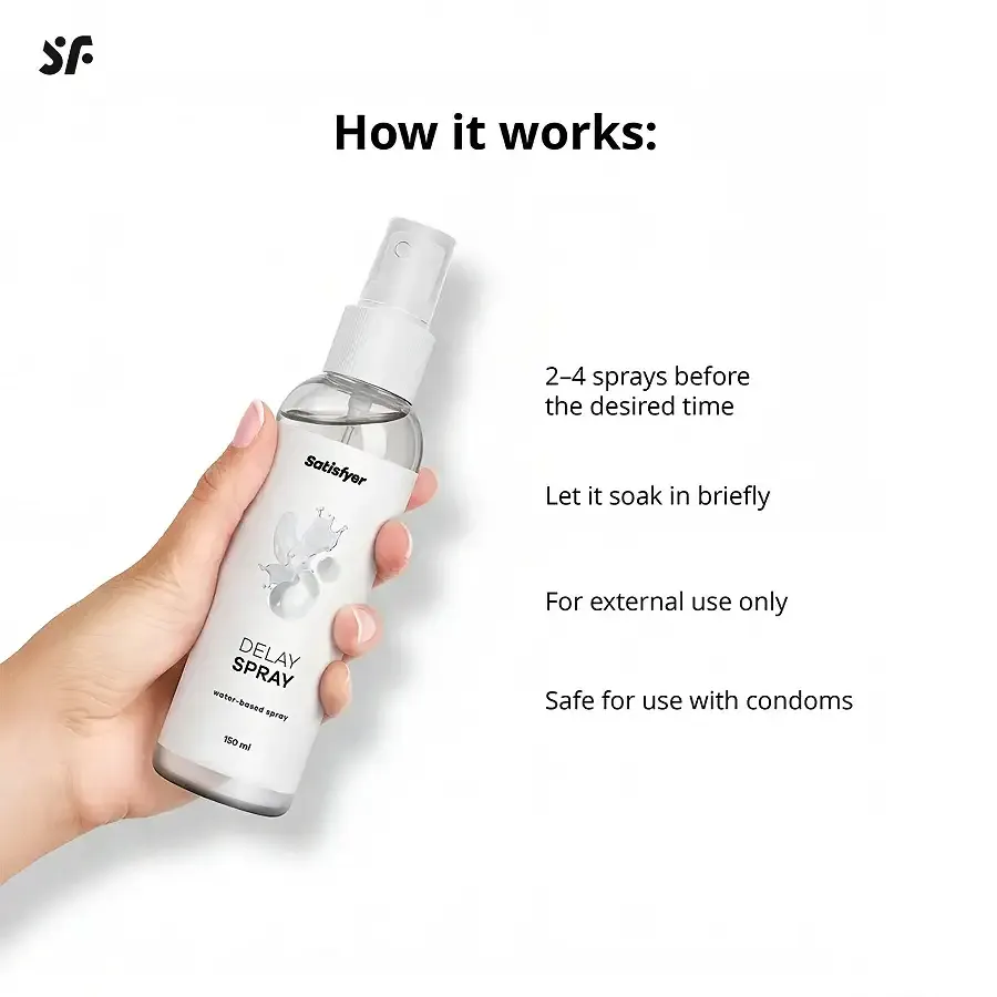 Пролонгатор Satisfyer Delay Spray 150 мл Львов - изображение 4