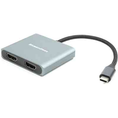 Адаптер USB Type-C to 2x HDMI, 4K, 60Hz PowerPlant (CA913831) Вінниця