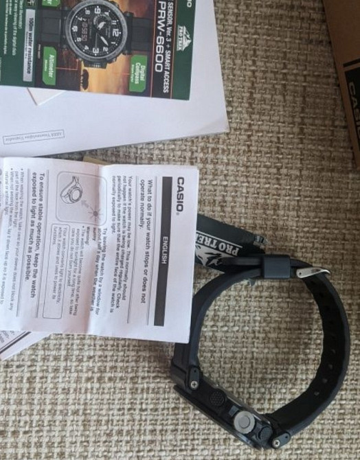 Нові годинники Casio Protrek PRW 6600Y Оригінал. Київ - фото 1