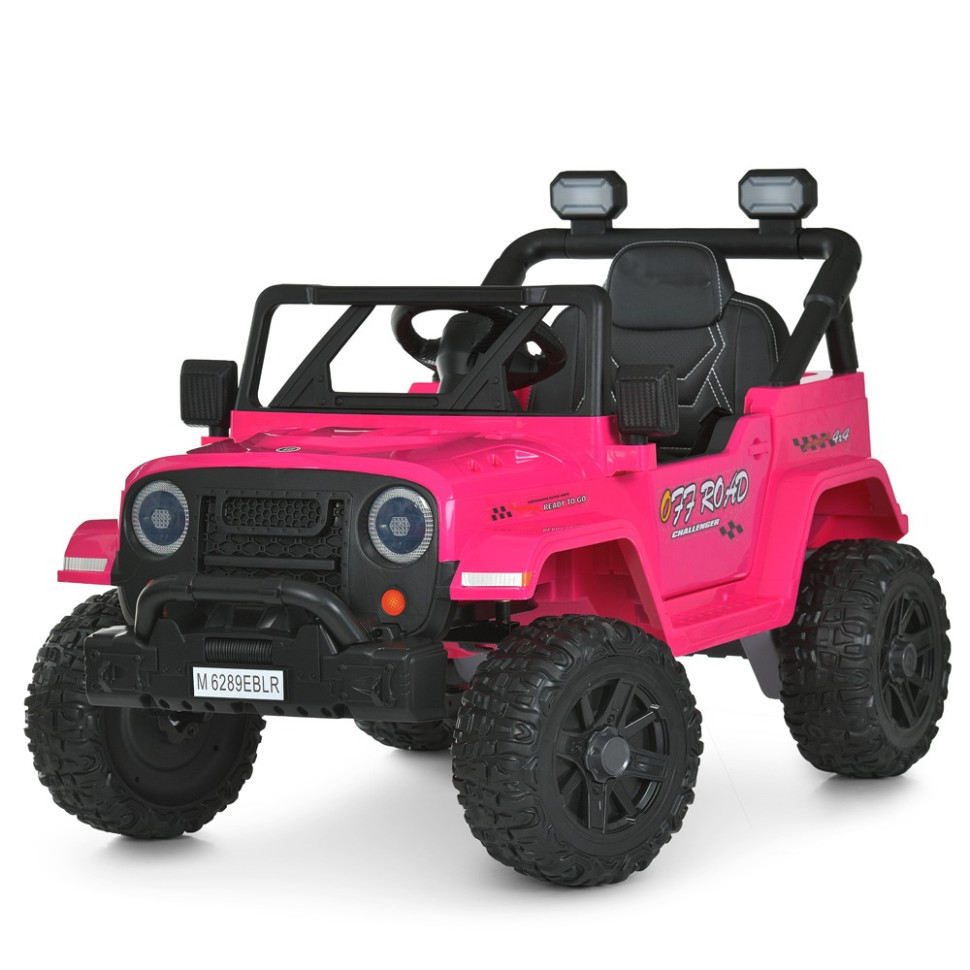 Дитячий електромобіль Джип M 6289EBLR-8 до 30 кг Вінниця - фото 1