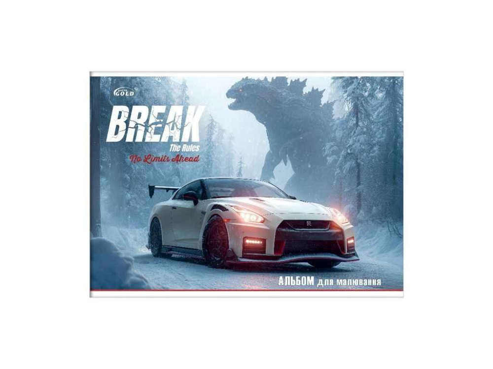 Альбом 12арк. 120г/м² АВ-30 2026 №1 ТМ GOLD BRISK Киев - изображение 1