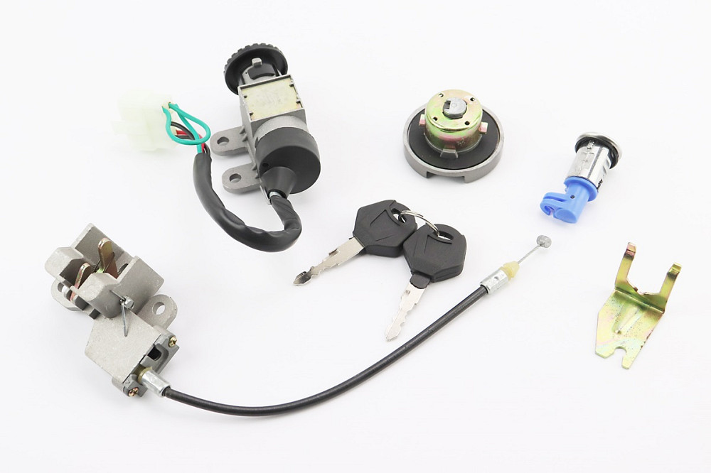 Замки к-кт (запалювання, сидіння, кришка бака кругла) Киев - изображение 2