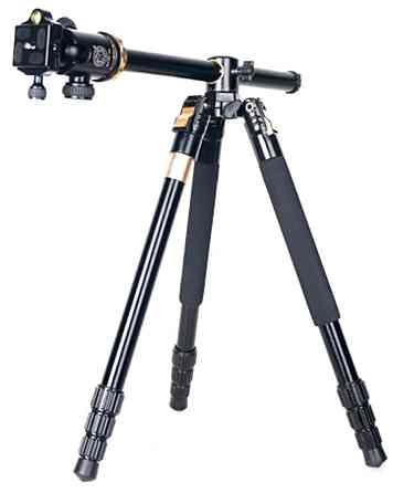 Штатив алюмінієвий з горизонтальною штангою та моноподом 59-159см QZSD Q999HR SBR Київ