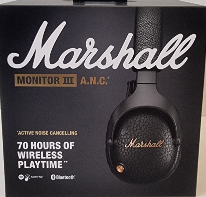 Marshall Monitor  3  Anc  Black. Харків - фото 5