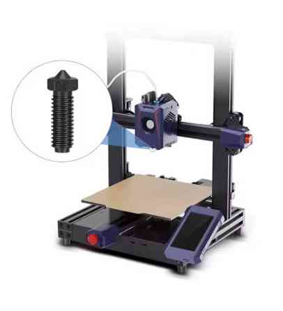 Сопло з загартованої сталі для 3д принтера  ANYCUBIC  Kobra 2 (0,4 мм) (aimsoar ) Київ