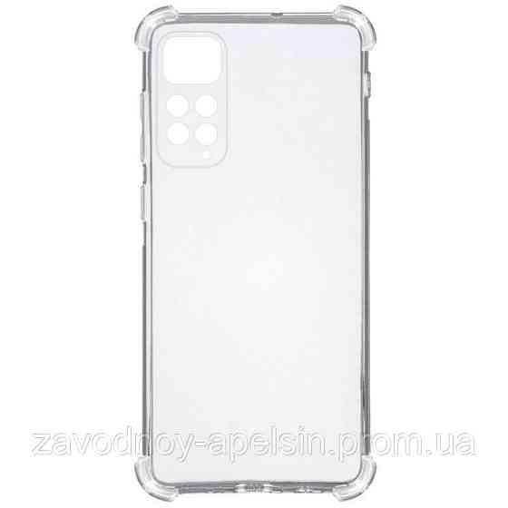 Xiaomi Redmi Note 11 11S Прозрачный чехол (Защита камеры + углы) Одесса