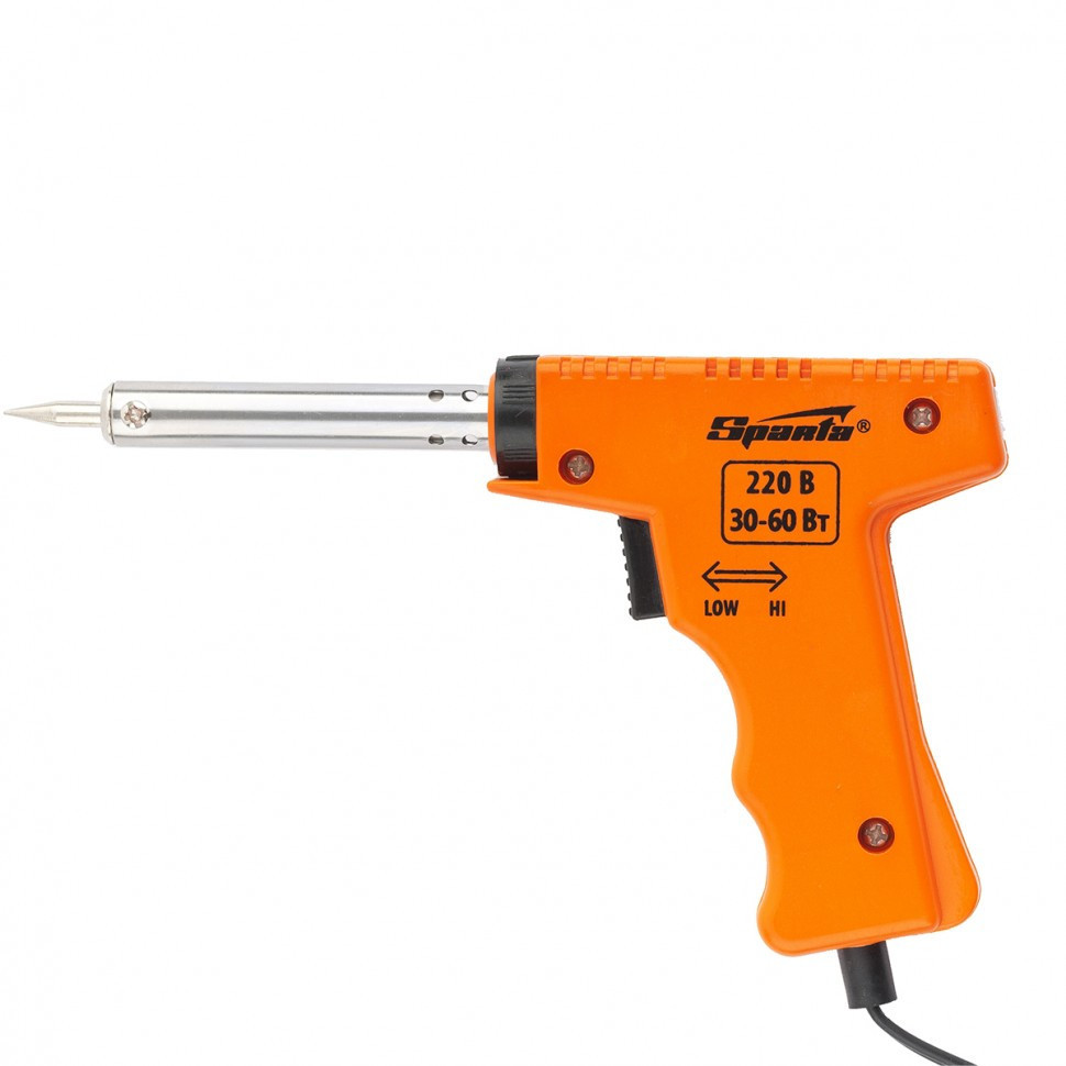 Паяльник-пистолет с регулировкой мощности 30-60 Вт 220 В Sparta Полтава - изображение 1