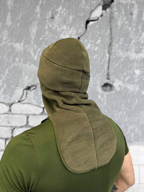 Шапка и баф закрывает горло и шею Одесса - изображение 2