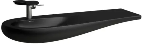 Раковина  Laufen Il Bagno Alessi One 120x50 Czarny Mat H8149737161091 Київ