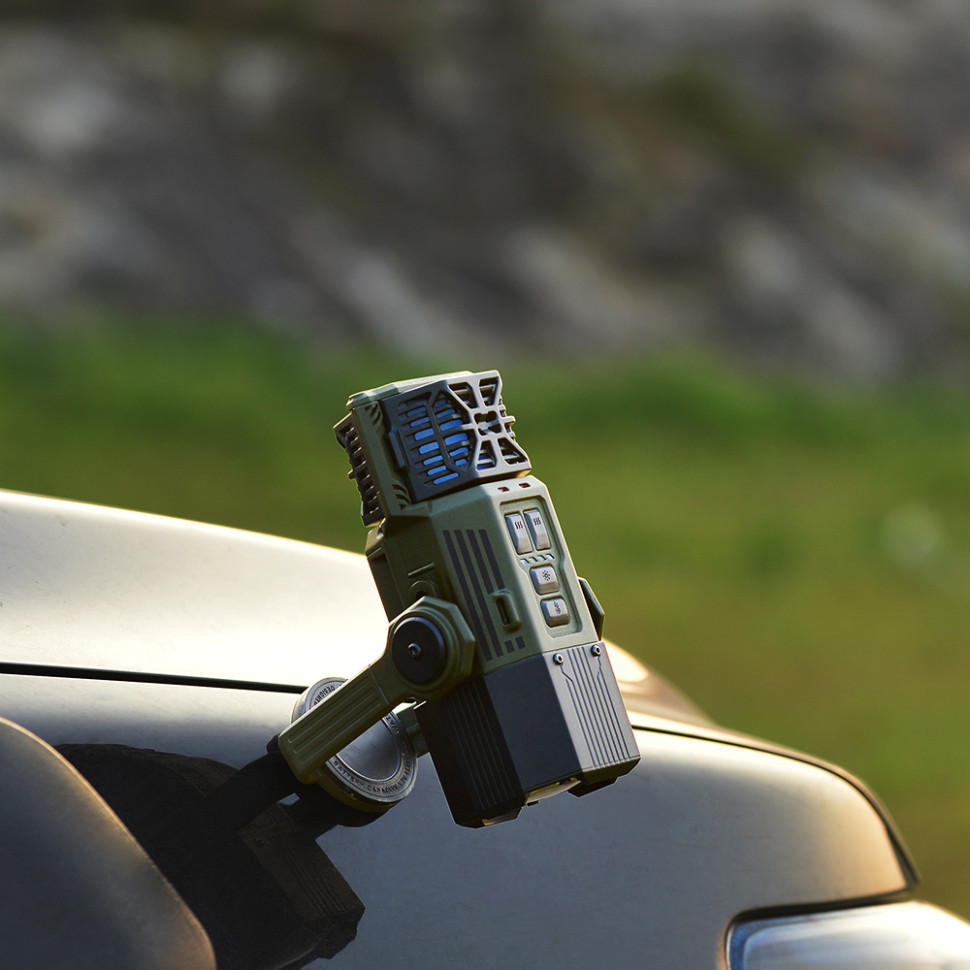 Фумігатор-ліхтар-powerbank кемпінговий Flextail Evo Repel, чорний Київ - фото 6