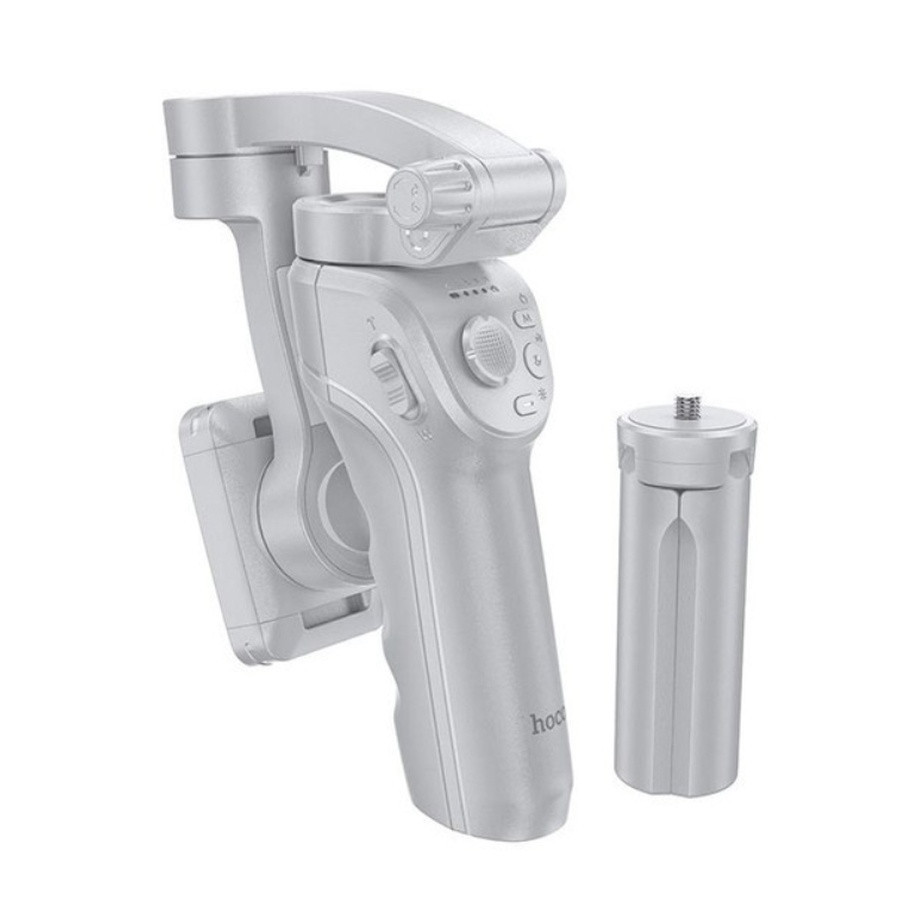 Триосьовий стабілізатор HOCO K24 Support 3-axis smart gimbal Gray Одеса - фото 4