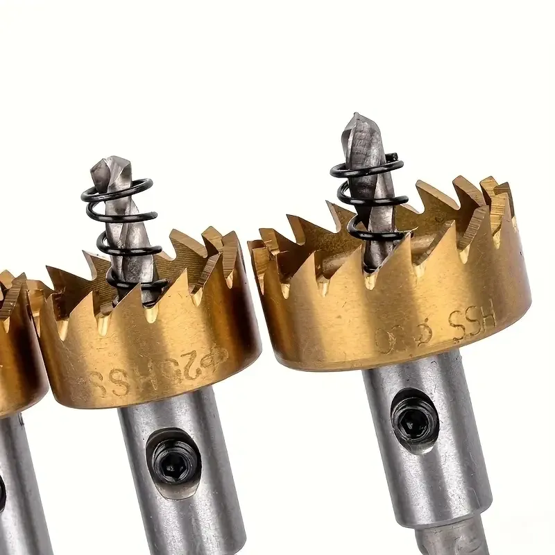 Набір коронок по металу для дрилі, 5 штук Київ - фото 11