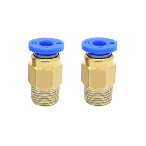 Фітинг PC4-M6 для PTFE трубки, конектор Bowden MK8 E3D, пневмофітинг для 3D-принтера Київ - фото 16