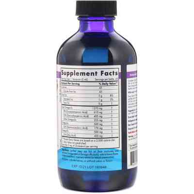 Жирні кислоти Nordic Naturals Омега Комплекс з Лимоном, Complete Omega, 237 мл (NOR-02773) Вінниця