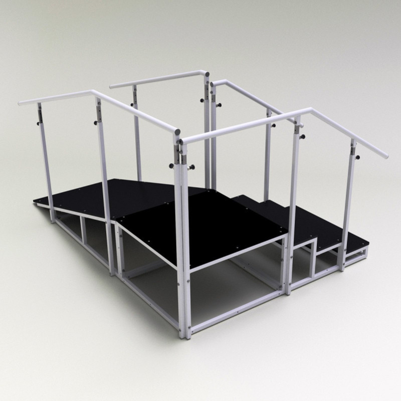 Східці медичні реабілітаційні з похилою площиною СМР-ПП Дніпро - фото 4