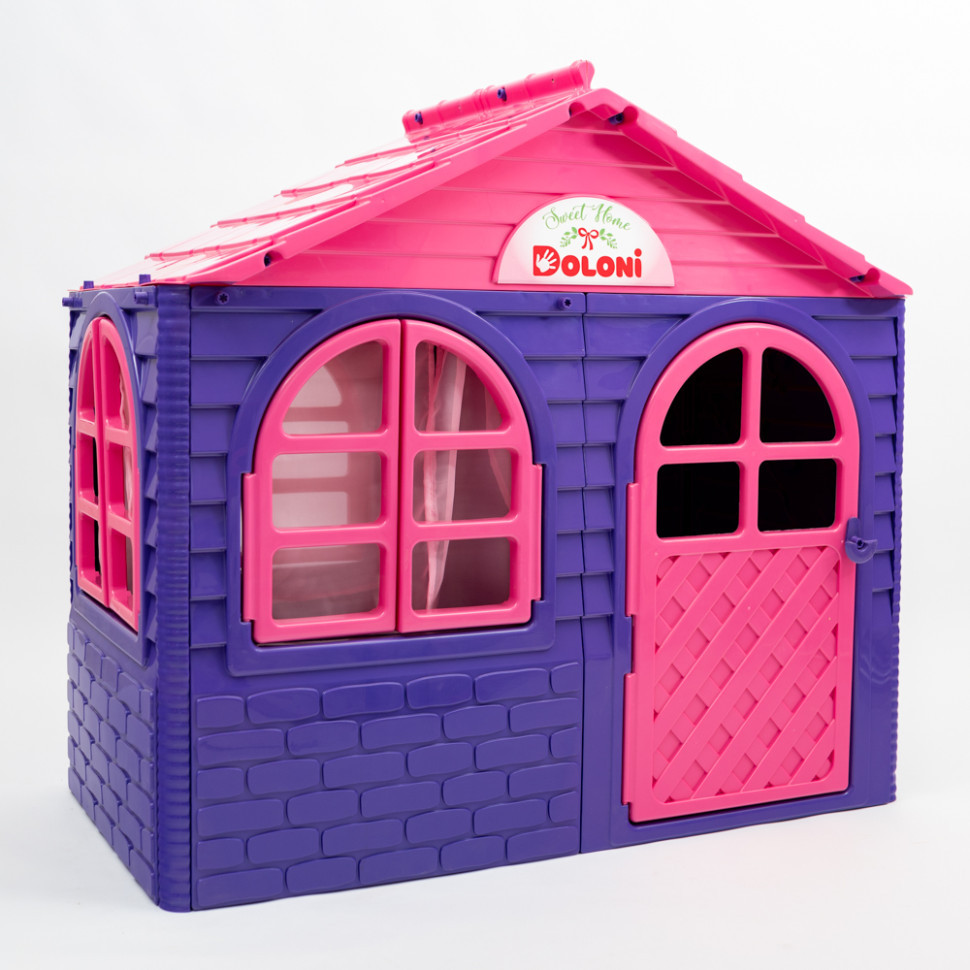 Детский игровой Домик со шторками 02550/10 пластиковый Винница - изображение 7