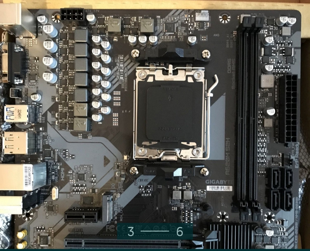 Игровая материнская плата: Gygabyte a620m s2h Киев - изображение 3