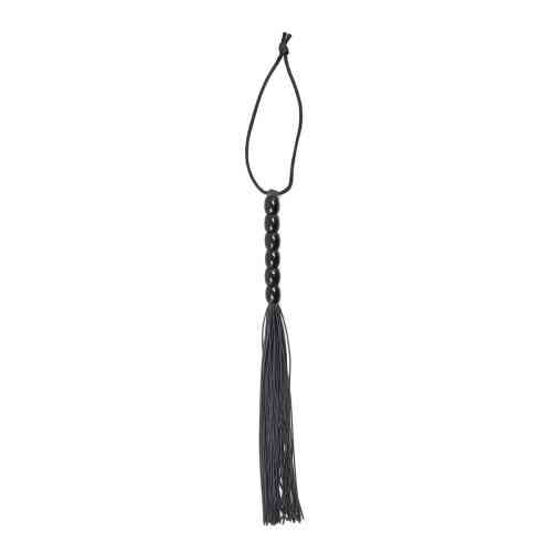 Кнут черный, ручка из шариков FLOGGER, 45 см Sex Aura Киев