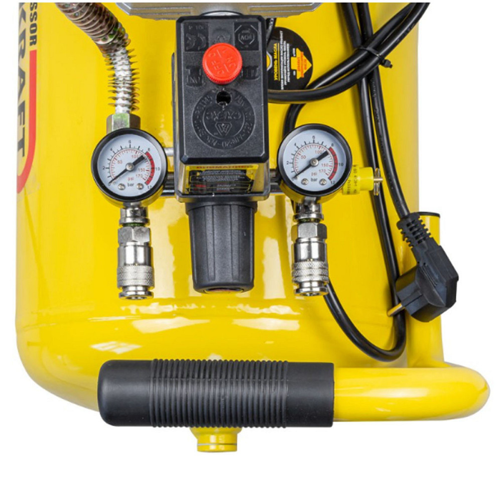 Компресор 2-х поршневий із прямим приводом (ресивер 50л, 8 бар, 320л/м, 1100W, 230V) Одеса - фото 2