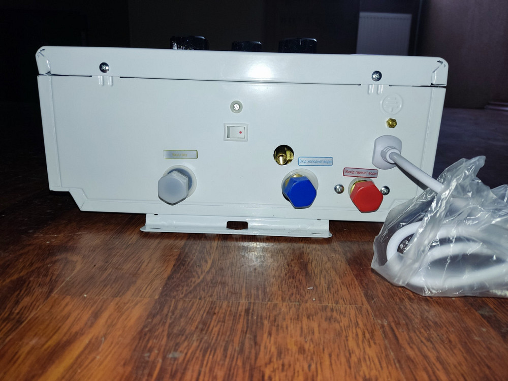 Газова колонка напівтурбо Dion JSD 10 F проточний водонагрівач з примусовою витяжкою 10 л/хв автоматичний розпал + димохід Тернопіль - фото 4