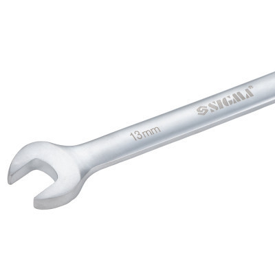 Ключ Sigma рожково-накидной с трещеткой 13мм CrV satine (6022131) Винница - изображение 4