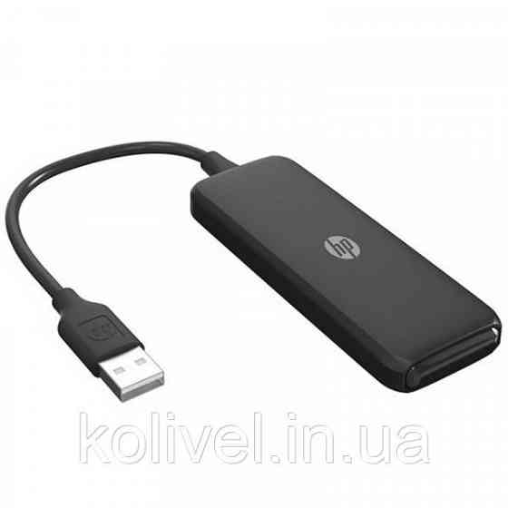 USB Hub HP DHC-CT110C USB 2.0 AM -> 4 порти USB 2.0 AF (DHC-CT110C) Київ