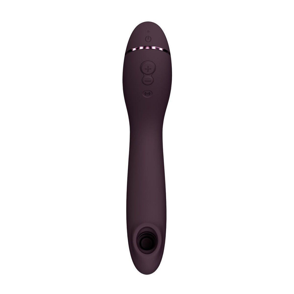 Вакуумный стимулятор для точки G и клитора с вибрацией Womanizer OG Aubergine, 12 уровней, 3 режима Sex Aura Киев - изображение 2