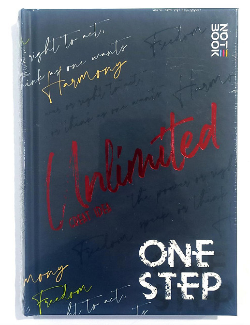 Блокнот В6/176 арк. "Аркуш""Unlimited" # офсет, тверда обкл., мат. лам.+ виб. УФ, 1В2356, шт Київ - фото 1