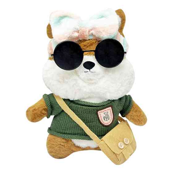 М'яка іграшка "Песик" K0201(Beige) одяг в асортименті, 30 см Вінниця