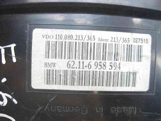 BMW  62116958594 Щиток - панель приладів BMW для бензинових авто Одеса