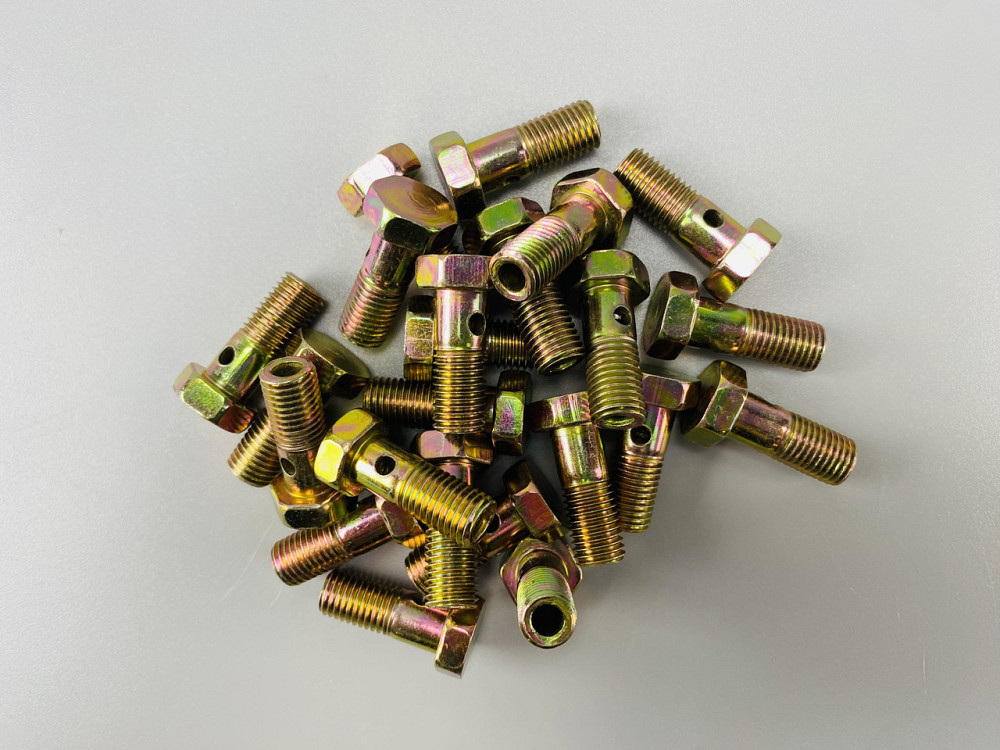 Болт-штуцер M 8 × 1 × 33 2 отвори  універсальний Мукачево - фото 10