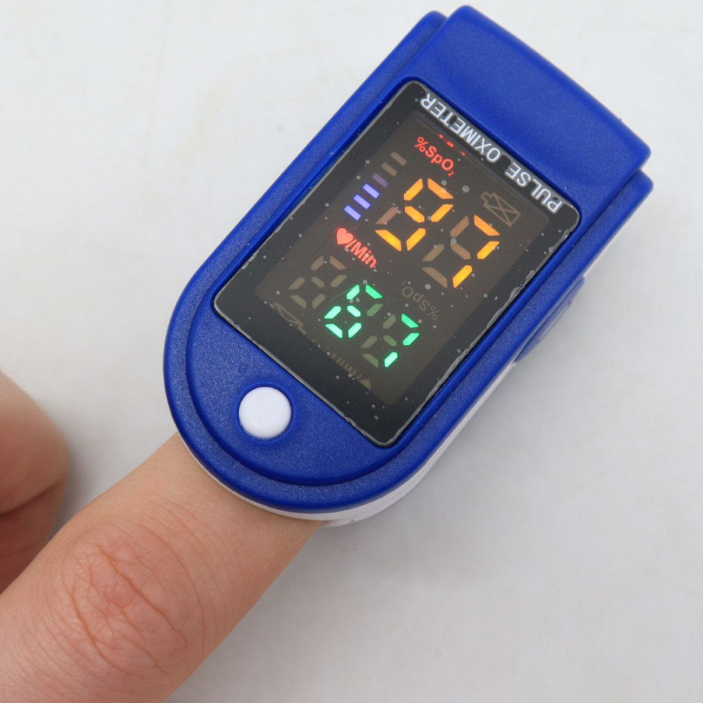 Портативний пульсоксиметр с цветным OLED дисплеем LK87 / Цифровой пульсометр-оксиметр на палец Киев - изображение 9