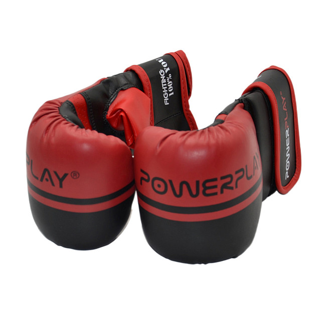 Снарядні рукавиці PowerPlay 3025 Чорно-Червоні S Кам'янське - фото 8