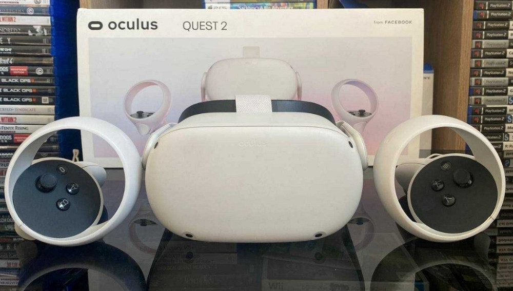 Oculus Quest 2 128 Gb, окуляри віртуальної реальності, гарантія. Київ - фото 1
