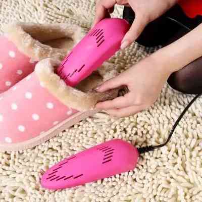 Электрическая сушилка для обуви SHOES DRYER, 220V / Электросушилка для сушки обуви. Цвет: розовый QO-21 Львов